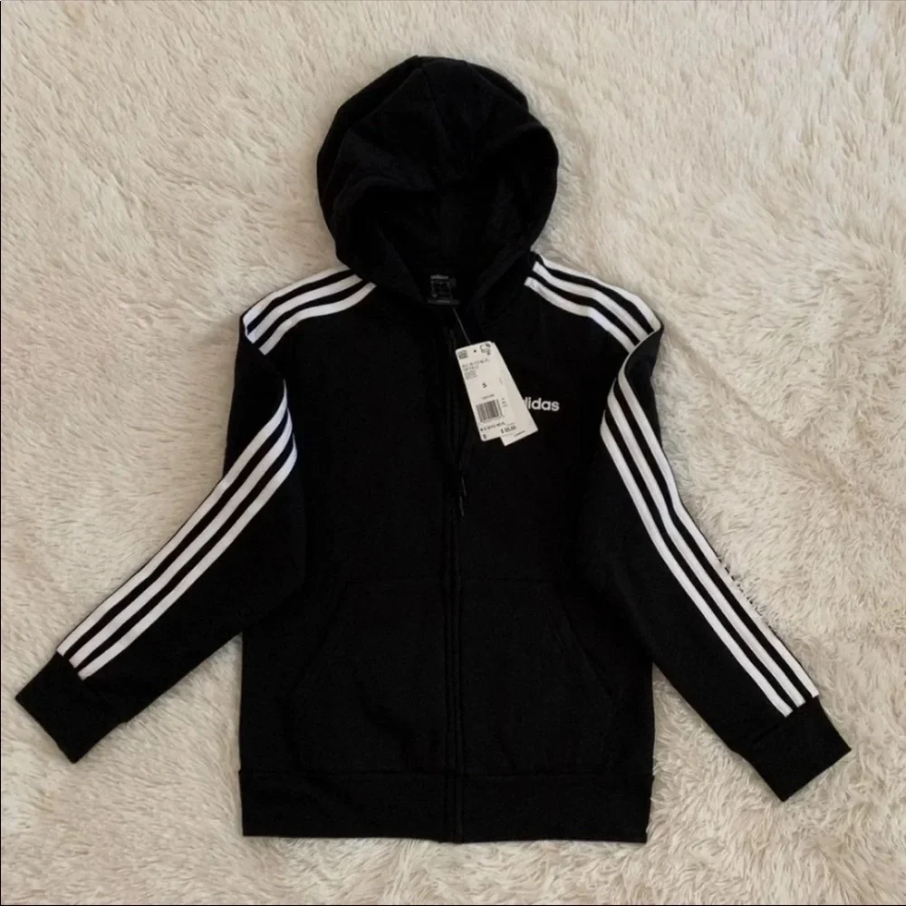 (NWT) Adidas Full-Zip Hoodie (S) Pants (XS) - Picture 6 of 9